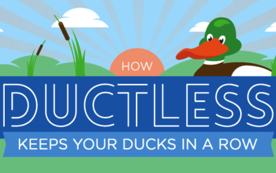 How Ductless AC & Heating Gets Your Ducks in a Row [Infographic]